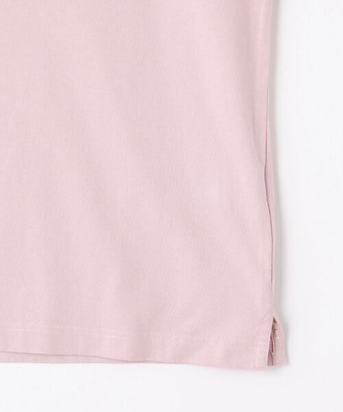 PAPAS / パパス Tシャツ | 40/2天竺 ワッペン付きTシャツ | 詳細6
