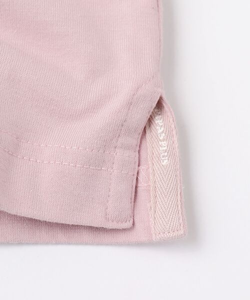 PAPAS / パパス Tシャツ | 40/2天竺 ワッペン付きTシャツ | 詳細7