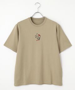 PAPAS / パパス Tシャツ | 40/2クラシック天竺 プリントTシャツ