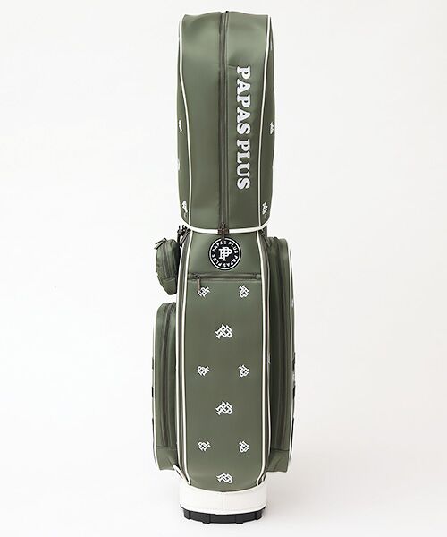 PAPAS / パパス スポーツグッズ | ポリエステルツイル カート式キャディバッグ | 詳細1