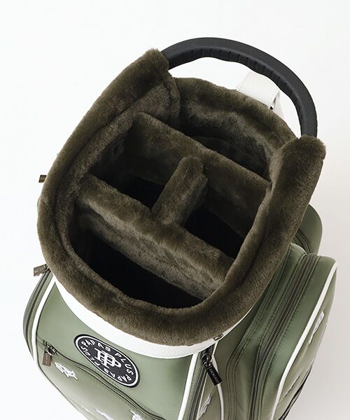 PAPAS / パパス スポーツグッズ | ポリエステルツイル カート式キャディバッグ | 詳細12