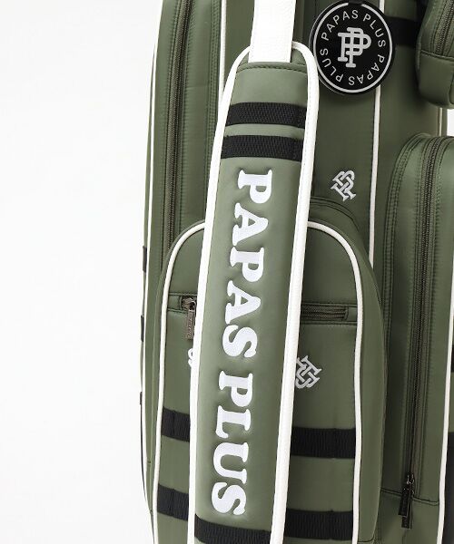 新品　PAPAS  パパス ゴルフ用　カートバック 1672】PAPAS パパス ゴルフカートバッグ トートバッグ ネイビー