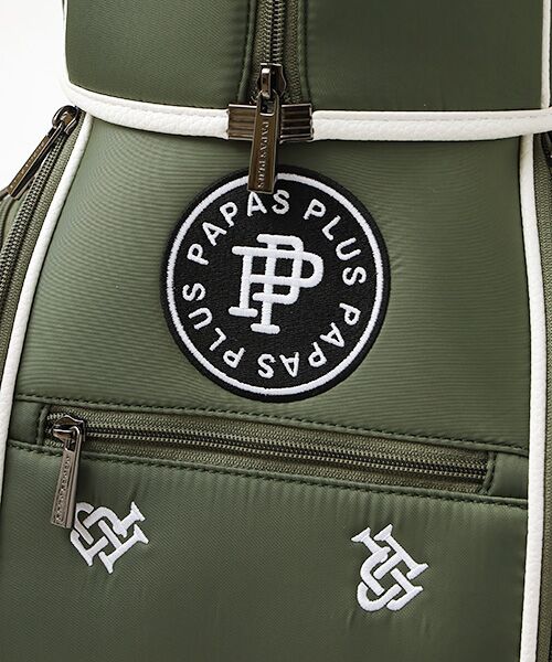 新品　PAPAS  パパス ゴルフ用　カートバック 1672】PAPAS パパス ゴルフカートバッグ トートバッグ ネイビー