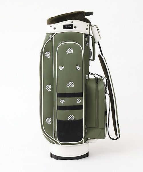 PAPAS / パパス スポーツグッズ | ポリエステルツイル カート式キャディバッグ | 詳細7
