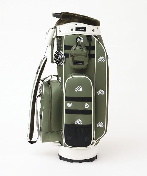 PAPAS / パパス スポーツグッズ | ポリエステルツイル カート式キャディバッグ | 詳細9
