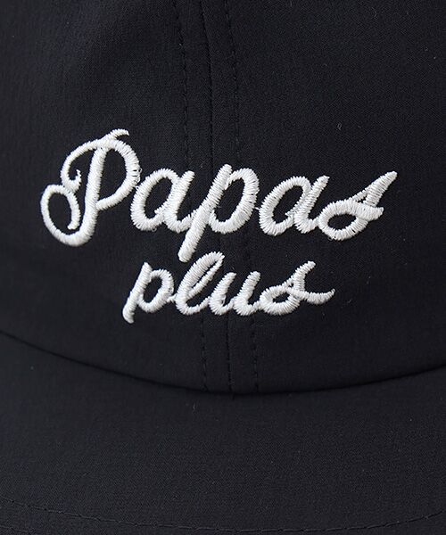 PAPAS / パパス キャップ | ナイロンライトクロス 刺繍キャップ | 詳細5
