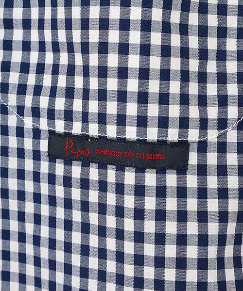 PAPAS / パパス シャツ・ブラウス | ●定番●ギンガムチェックシャツ | 詳細5