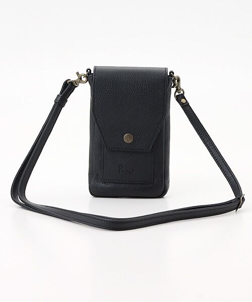 PAPAS / パパス ショルダーバッグ | レザースマートフォンケース | 詳細1