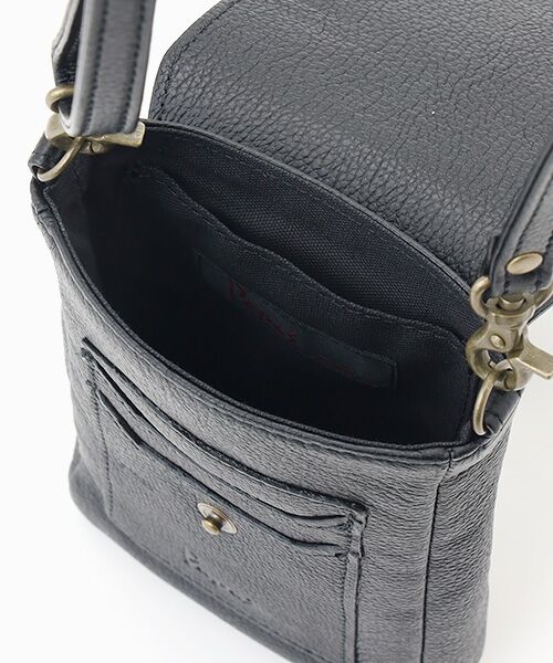 PAPAS / パパス ショルダーバッグ | レザースマートフォンケース | 詳細5