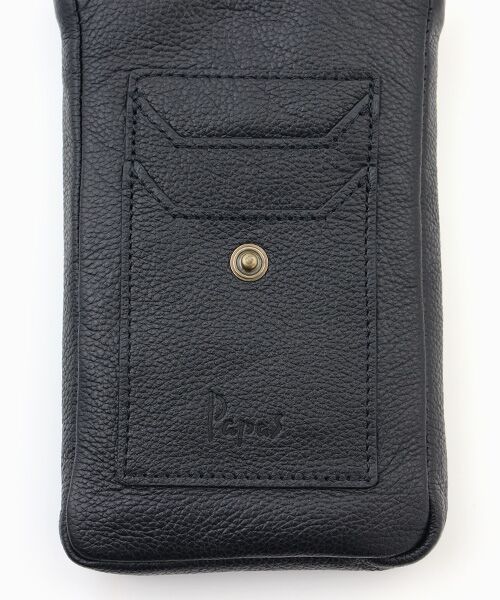 PAPAS / パパス ショルダーバッグ | レザースマートフォンケース | 詳細7