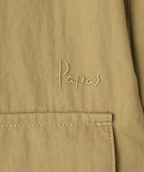 PAPAS / パパス ミリタリージャケット・コート | コットン/ナイロンウェザークロス M65型ブルゾン | 詳細10