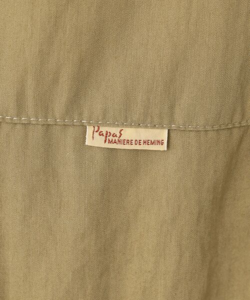 PAPAS / パパス ミリタリージャケット・コート | コットン/ナイロンウェザークロス M65型ブルゾン | 詳細8