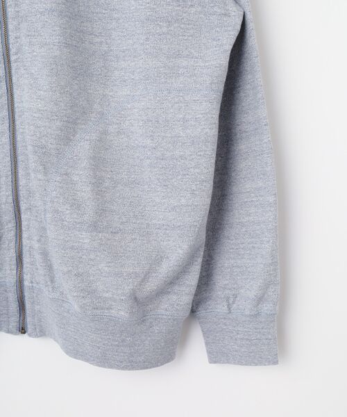 PAPAS / パパス パーカー | ラフィTOP吊り天竺 ロゴ刺繍パーカー | 詳細3