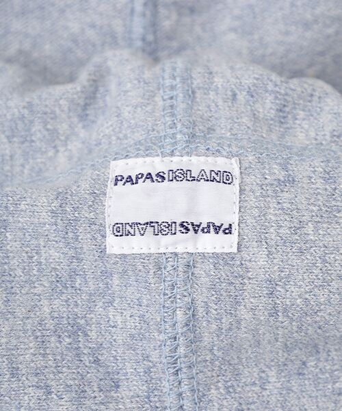 PAPAS / パパス パーカー | ラフィTOP吊り天竺 ロゴ刺繍パーカー | 詳細6
