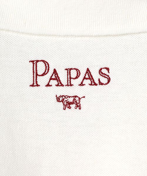 PAPAS / パパス ポロシャツ | ラフィ起毛 鹿の子ポロシャツ | 詳細4