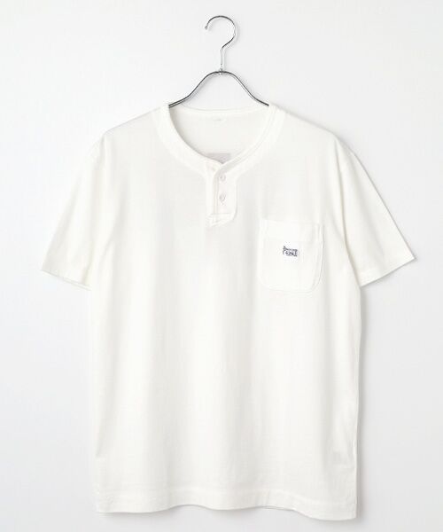 PAPAS / パパス Tシャツ | 40/2天竺 世界の名所 プリントTシャツ | 詳細1