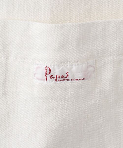 PAPAS / パパス ブルゾン | オーガニックラフィストレッチデニム チャイナブルゾン | 詳細2