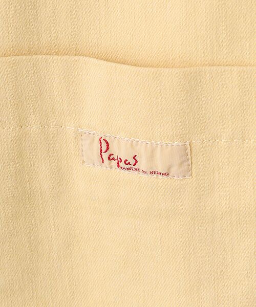 PAPAS / パパス ブルゾン | オーガニックラフィストレッチデニム チャイナブルゾン | 詳細4