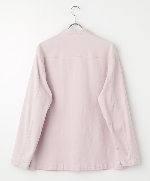 PAPAS / パパス ブルゾン | オーガニックラフィストレッチデニム チャイナブルゾン | 詳細5