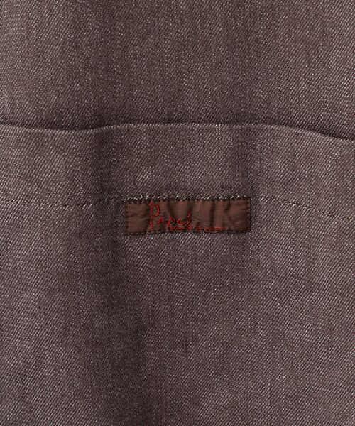 PAPAS / パパス ブルゾン | オーガニックラフィストレッチデニム チャイナブルゾン | 詳細16