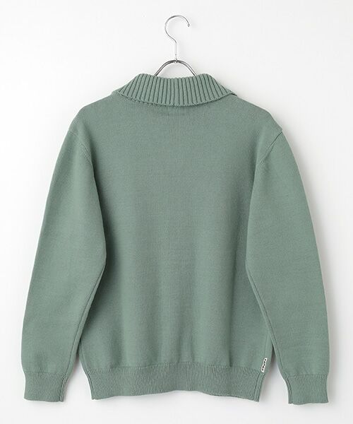 PAPAS / パパス カーディガン・ボレロ | ブラッシュ天竺 ショールカラーカーディガン | 詳細1