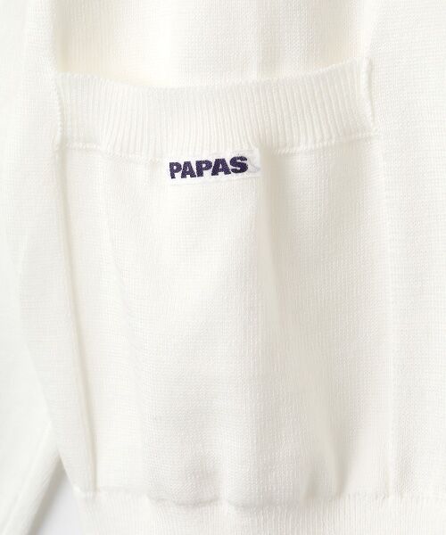 PAPAS / パパス カーディガン・ボレロ | アメリカンシーアイランドコットンカーディガン | 詳細1
