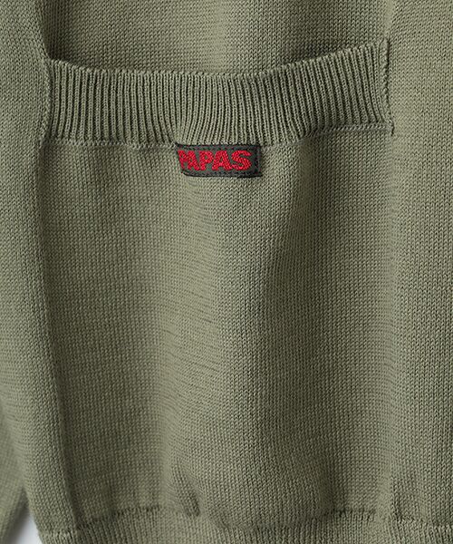 PAPAS / パパス カーディガン・ボレロ | アメリカンシーアイランドコットンカーディガン | 詳細3