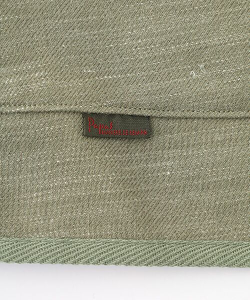 PAPAS / パパス テーラードジャケット | リネンウールサージ トリミングジャケット | 詳細6