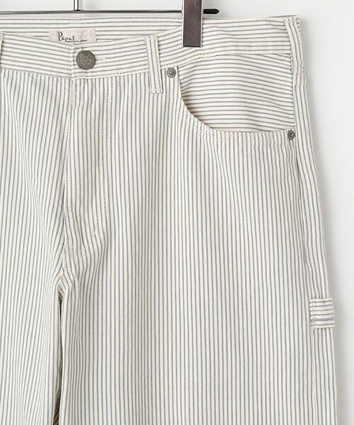 PAPAS / パパス チノ・ワークパンツ | ヒッコリーデニム ペインターパンツ | 詳細2