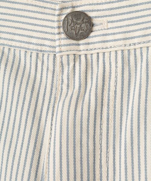 PAPAS / パパス チノ・ワークパンツ | ヒッコリーデニム ペインターパンツ | 詳細9