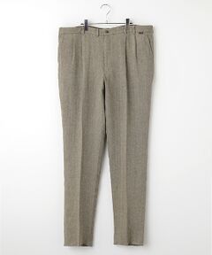 PAPAS / パパス その他パンツ | クラシックリネンツイード2タックパンツ