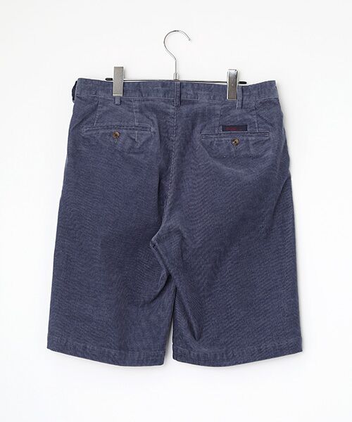 PAPAS / パパス ショート・ハーフ・半端丈パンツ | ストレッチコーデュロイ ショートパンツ | 詳細1