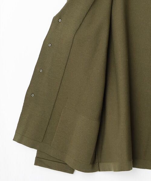 PAPAS / パパス テーラードジャケット | 綿/ポリエステル12Gニットジャケット | 詳細4
