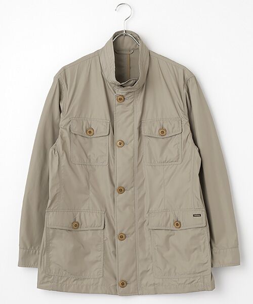 PAPAS/パパス ポリエステル M-65タイプ ブルゾン ベージュ L