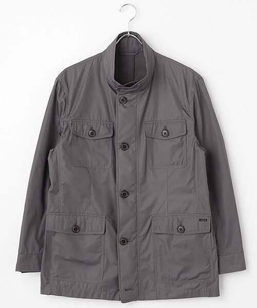 PAPAS/パパス ポリエステル M-65タイプ ブルゾン チャコール S