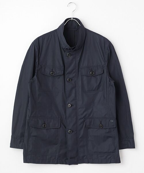PAPAS/パパス ポリエステル M-65タイプ ブルゾン ネイビー S