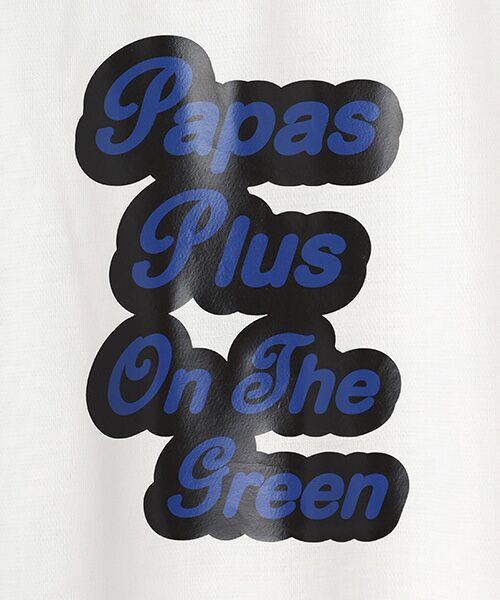 PAPAS / パパス Tシャツ | 裏メッシュダブルジャージ モックネックTシャツ | 詳細3
