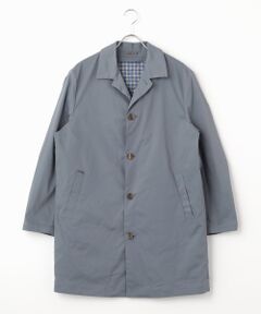 メンズ ステンカラーコート（条件：グレー系）| ファッション