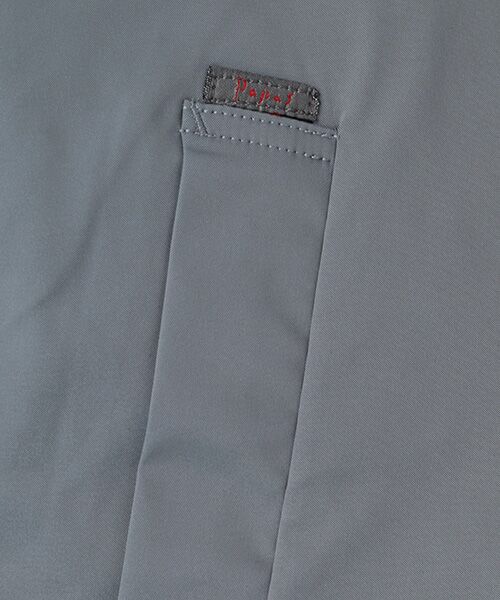 PAPAS / パパス ステンカラーコート | ポリエステルタフタ ライナー付きコート | 詳細13