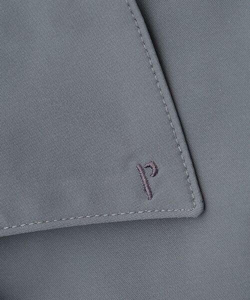 PAPAS / パパス ステンカラーコート | ポリエステルタフタ ライナー付きコート | 詳細14