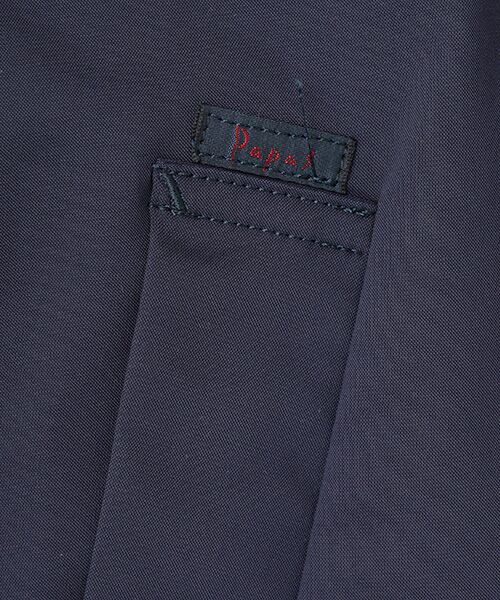 PAPAS / パパス ステンカラーコート | ポリエステルタフタ ライナー付きコート | 詳細15