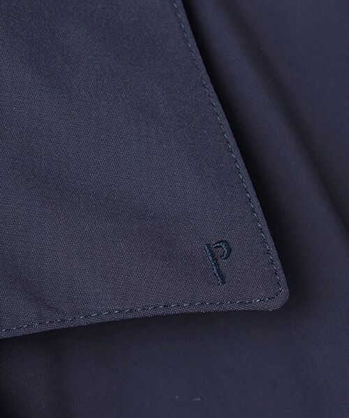 PAPAS / パパス ステンカラーコート | ポリエステルタフタ ライナー付きコート | 詳細16