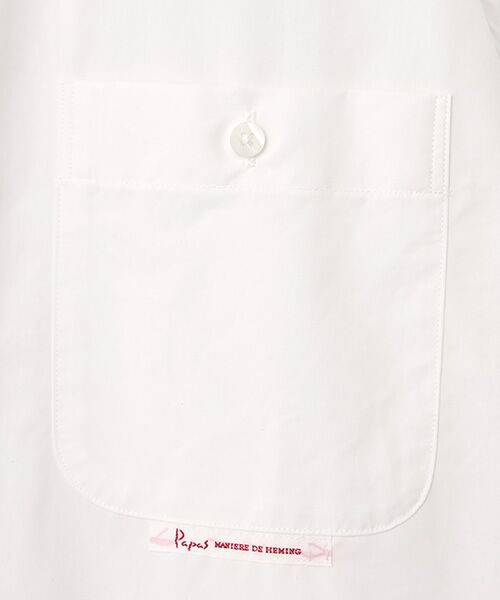 PAPAS / パパス シャツ・ブラウス | スビンゴールド 無地&チェックシャツ | 詳細1