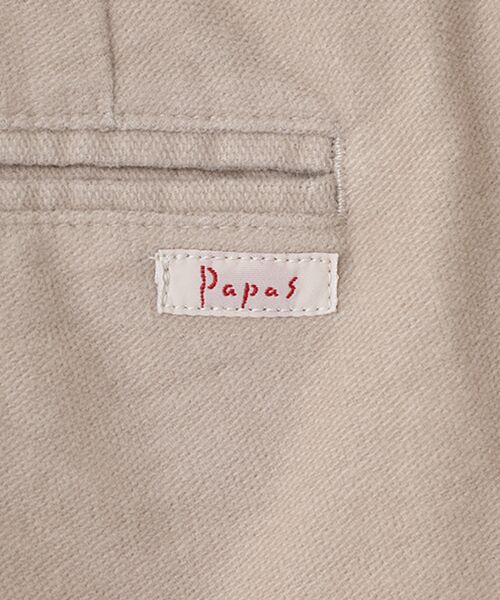 PAPAS / パパス その他パンツ | コットン/ソロテックス リクラインドクロス ノータックパンツ | 詳細1