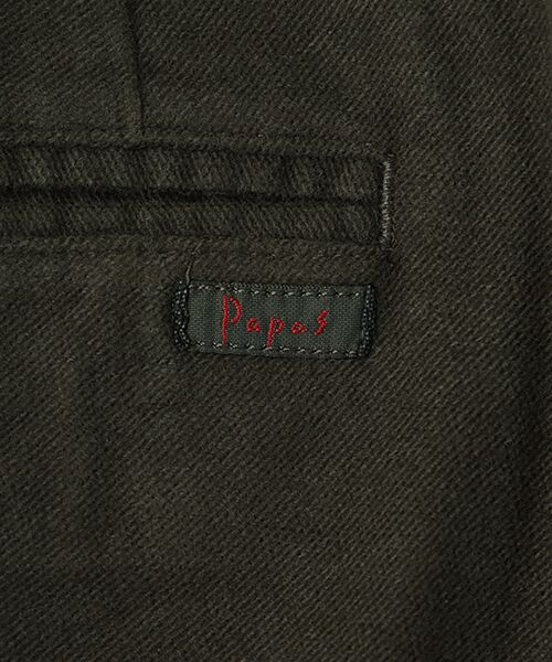 PAPAS / パパス その他パンツ | コットン/ソロテックス リクラインドクロス ノータックパンツ | 詳細3