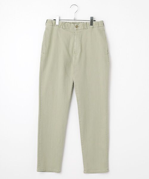 PAPAS/パパス 10.25ozストレッチデニム イージーパンツ ライトカーキ LL PAPAS/パパス 10.25ozストレッチデニム イージーパンツ ライトカーキ LL