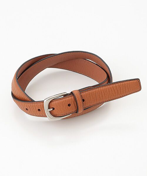 PAPAS/パパス イタリアンレザーベルト【30mm幅】 ブラウン 90 PAPAS/パパス イタリアンレザーベルト【30mm幅】 ブラウン 90