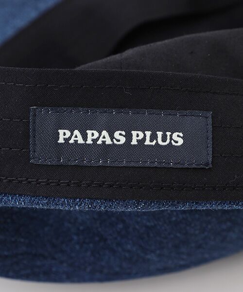 PAPAS / パパス キャップ | 9ozナチュラルスラブソフトデニムキャップ | 詳細4