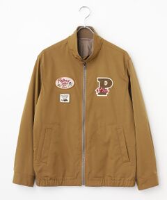 美品.70,400円) papas パパスプラス ブルゾン MA-1型 ナイロンタフタ MA-1型ダウンブルゾン （ダウンジャケット