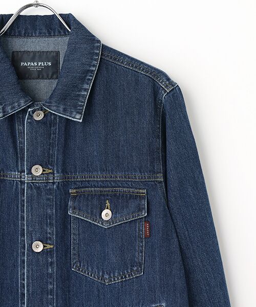 美品Papas デニムジャケット PRODUCT OF PAPAS 入荷情報】PAPAS パパス デニムジャケットアイテム | ゼントルマン